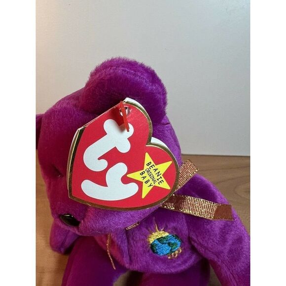 Ty Beanie Babies Millennium Bear Birthday January 1 1999 - Picture 5 of 9